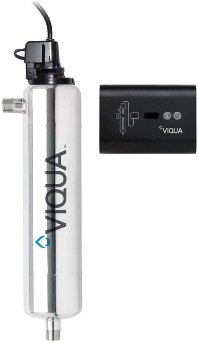 Viqua D4 UV system on white background